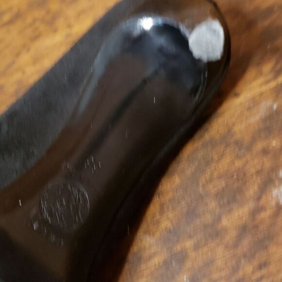 FREE SHIPPING! Vintage Versace black suede classic heels size 38 pointed toe - Picture 6 of 9